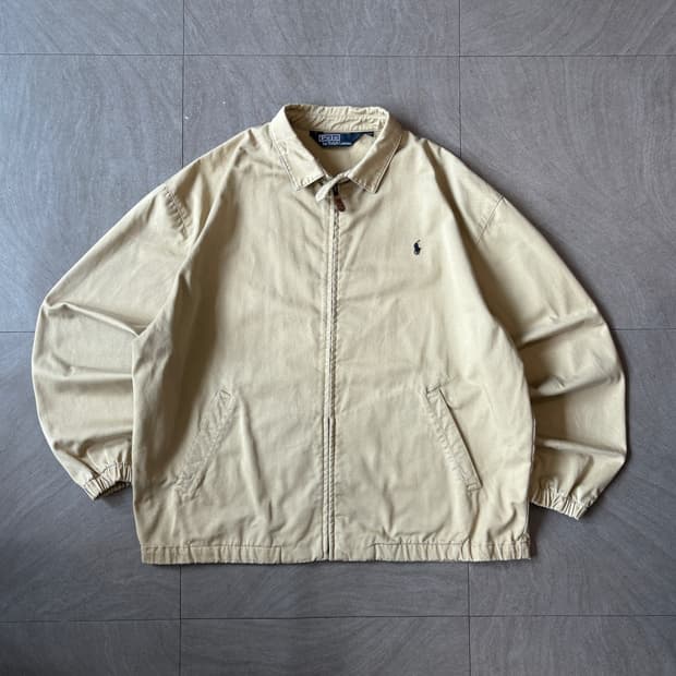 폴로 정품 베이지 스윙톱 자켓