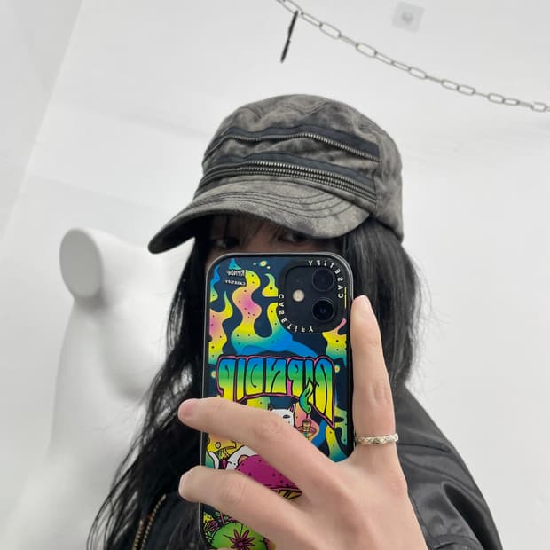 버커루 그런지 타이다이 헌팅캡