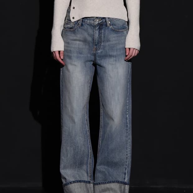 보헤미안 서울 롤업팬츠 s