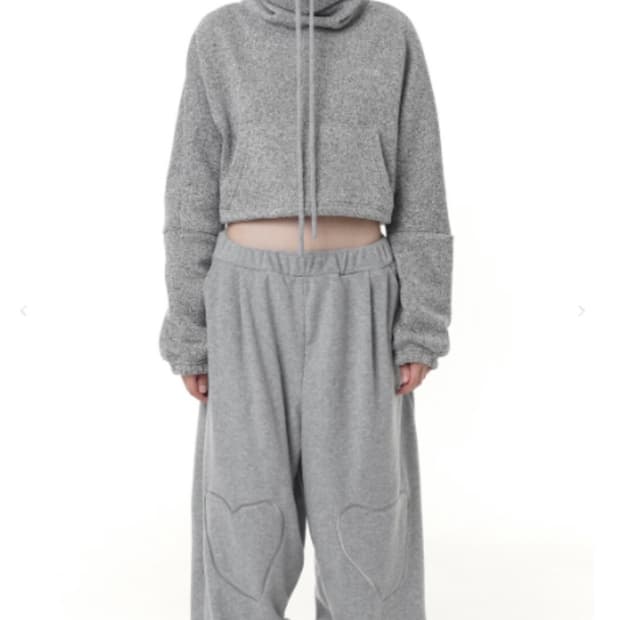 탠스댄스 하트바지 그레이