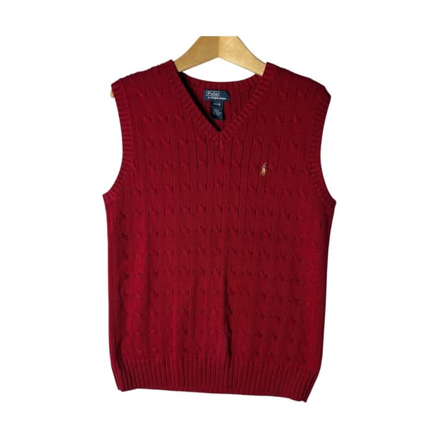 [Polo] 폴로랄프로렌 케이블 니트 베스트