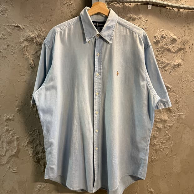 L 폴로랄프로렌 POLO 블레어 반팔 셔츠 연청