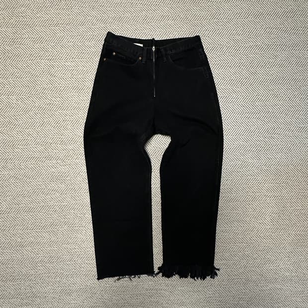 77CIRCA japan made black jeans