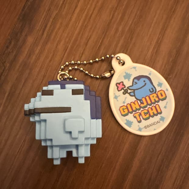 다마고치 긴지로치 미니 키링