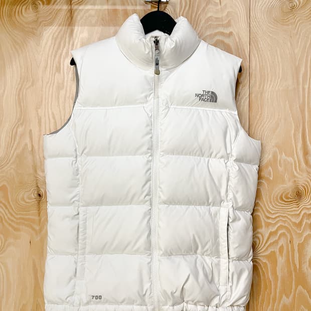 노스페이스 700 눕시 구스 다운 베스트