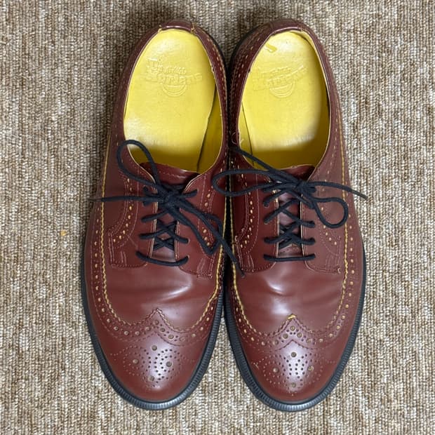 [42]닥터마틴 버건디 윙팁 브로그 13619