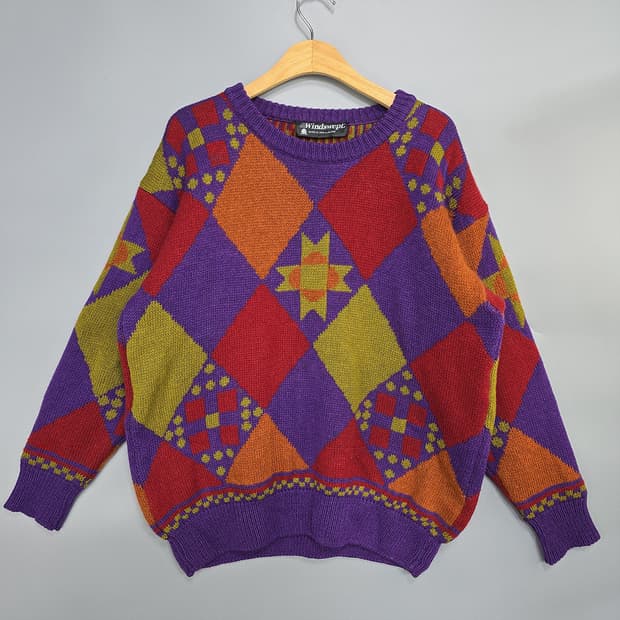 윈드스웹트(windswept) 뉴질랜드 울니트 아가일 40