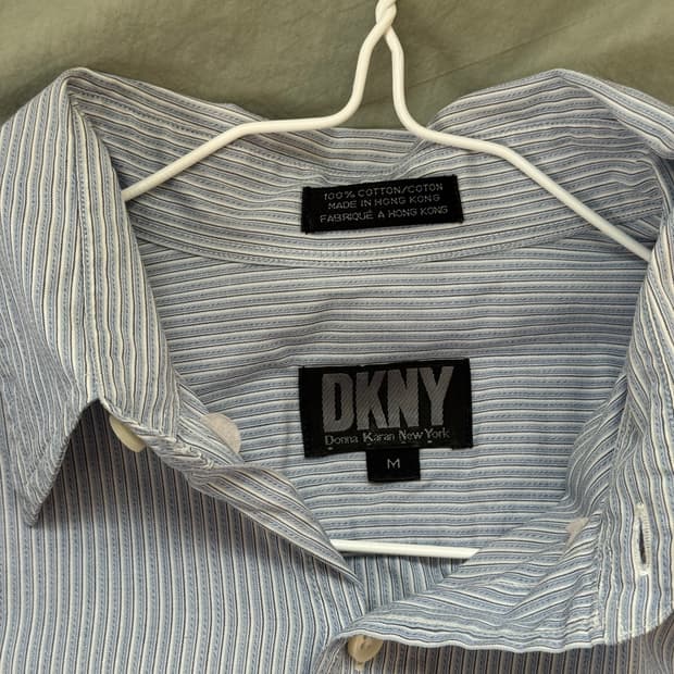 빈티지 DKNY 스트라이프 셔츠