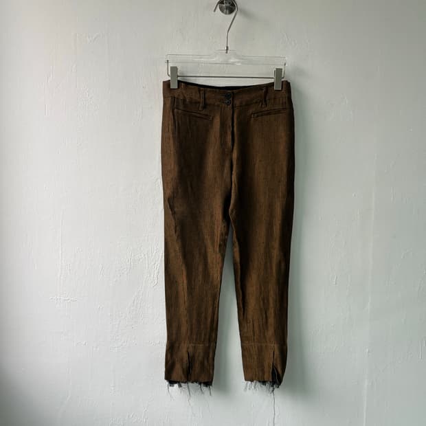 앤 드뮐 미스터 컷아웃 트라우저 