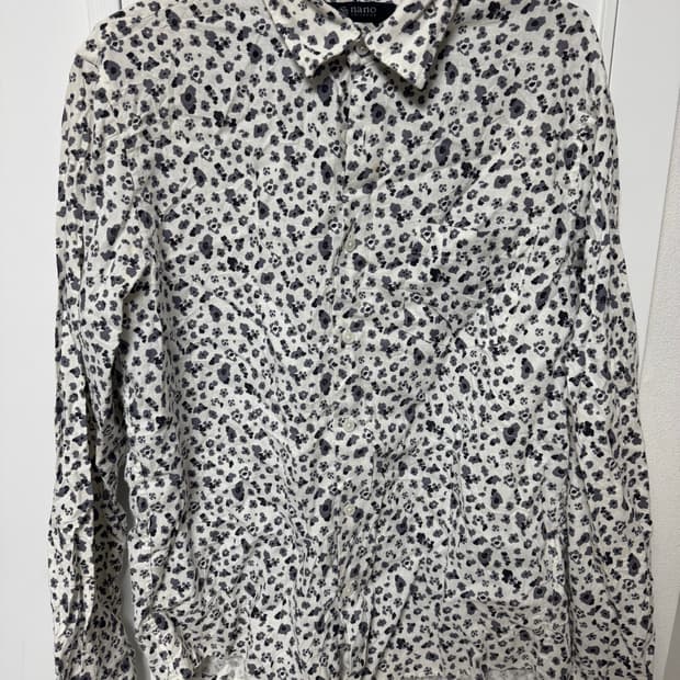 일본 nano universe 프렌치 린넨 셔츠