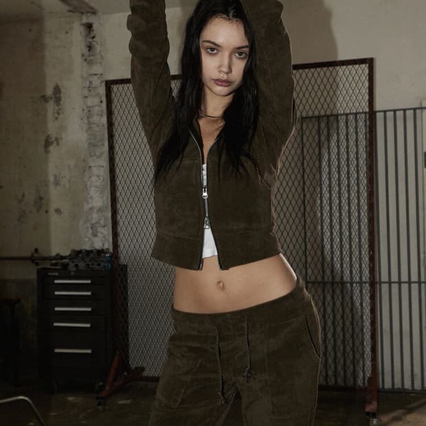 보헤미안 서울 towel two way set up-zip up