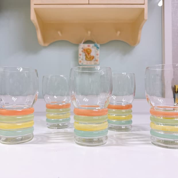 맥베스에반스 파스텔 유리컵