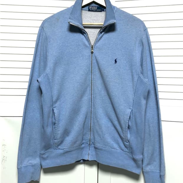 폴로 랄프로렌 스카이블루 집업 자켓