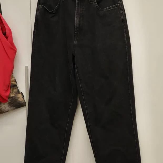 슈프림 24fw 배기진 블랙 30