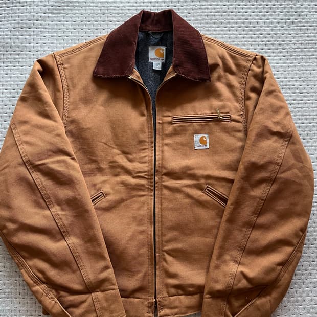 [S] 칼하트 디트로이트 자켓 브라운 j001