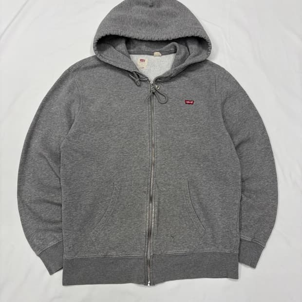 Levis 리바이스 베트윙 로고 집업 후드티