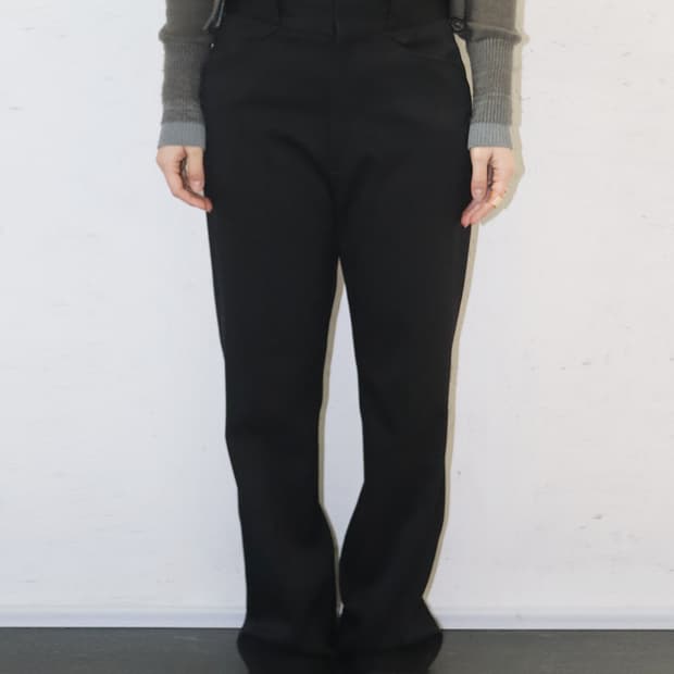 커미션 22AW 버진 울 부츠컷 슬랙스