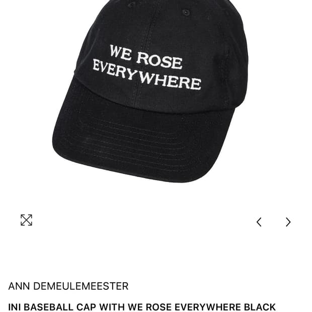 앤드뮐미스터 INI BASEBALL CAP