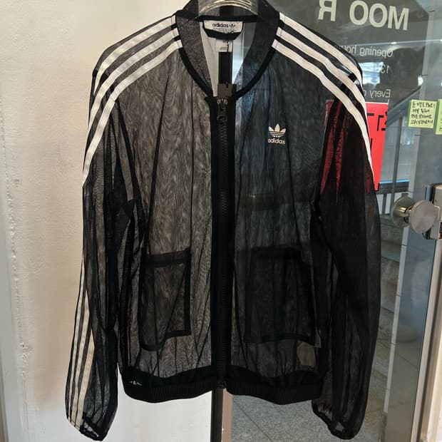 ADIDAS mesh track top