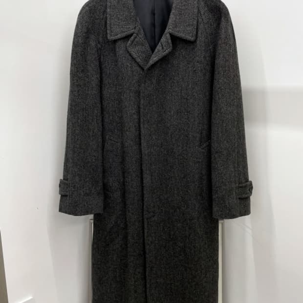 JPN VTG 헤링본 발마칸 코트 (L)