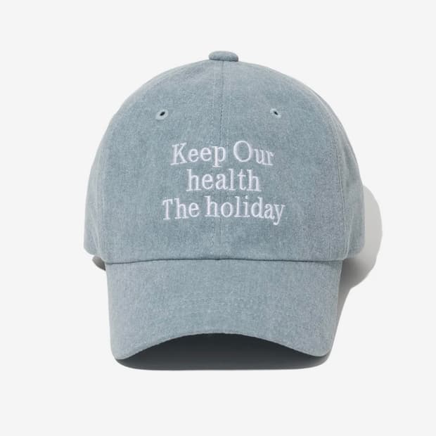 밀로아카이브 홀리데이 시그니처 볼 캡 [블루 그레이]