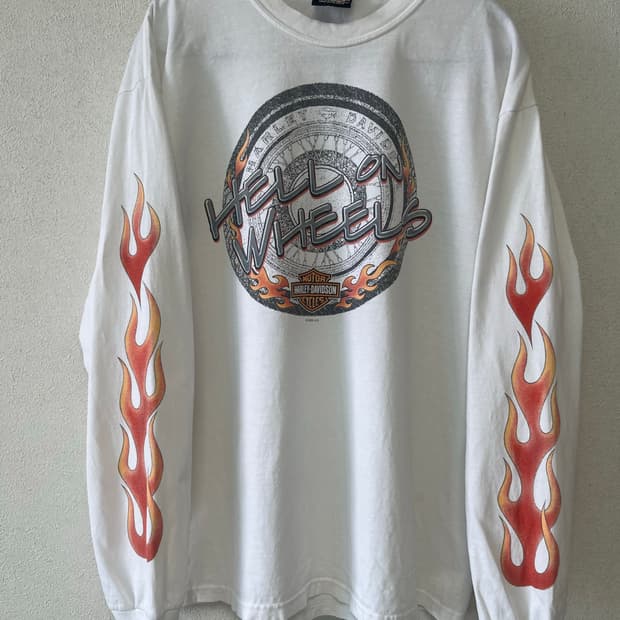 Harley davidson flame long sleeve