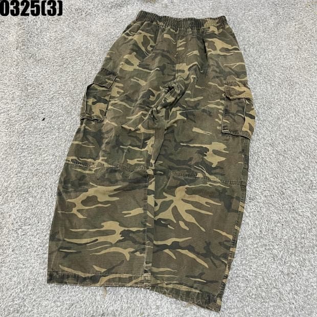 빈티지 카모 카고팬츠