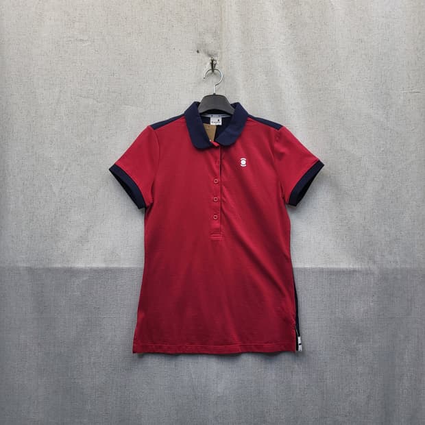 와이드앵글 골프 반팔 카라티