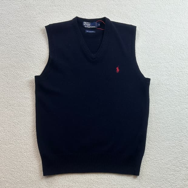 폴로 랄프로렌 니트조끼 베스트
