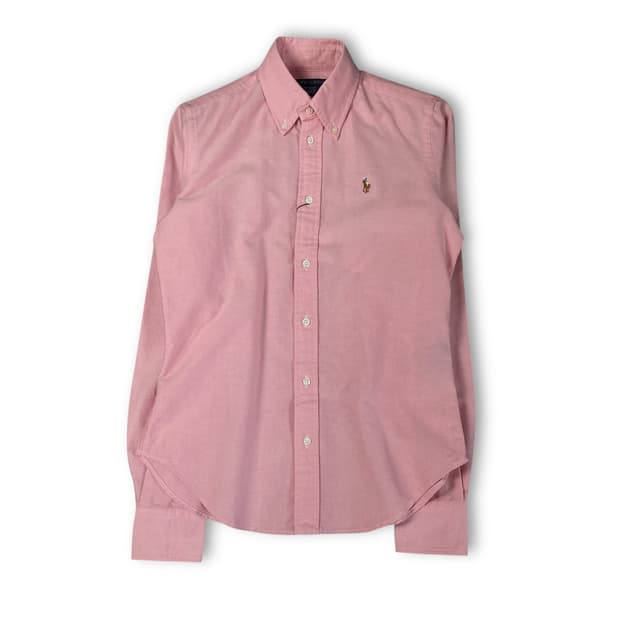폴로랄프로렌 핑크 긴팔 셔츠 슈퍼슬림핏 2
