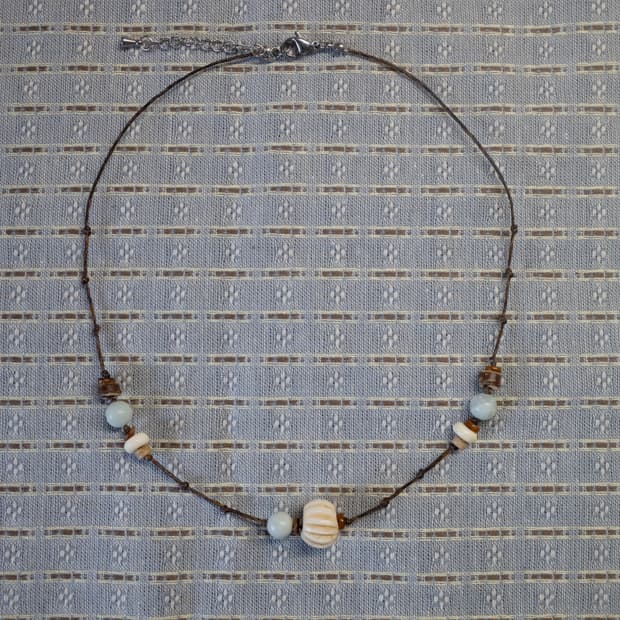 (only one) mint circle necklace 목걸이