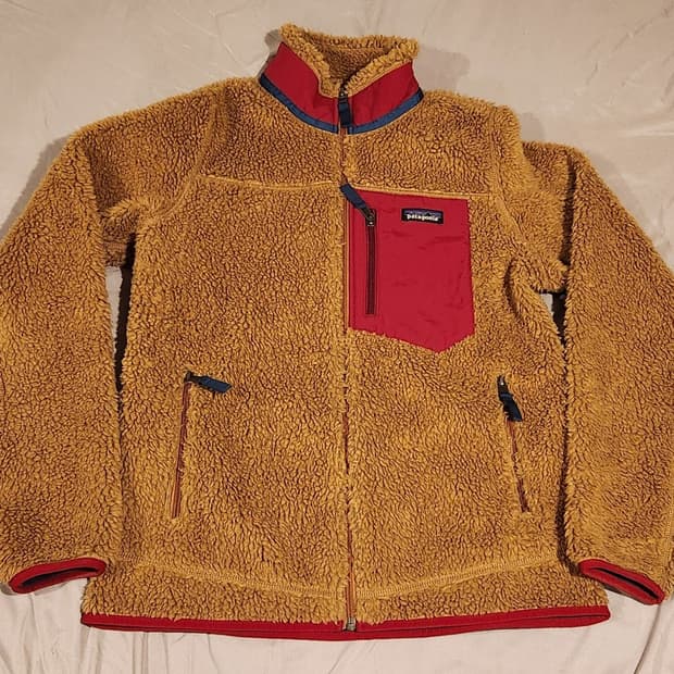 10s 파타고니아 레트로-X 브라운/레드