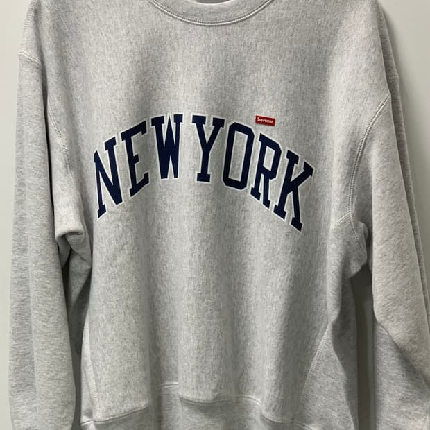Supreme New York Arc Logo Crewneck