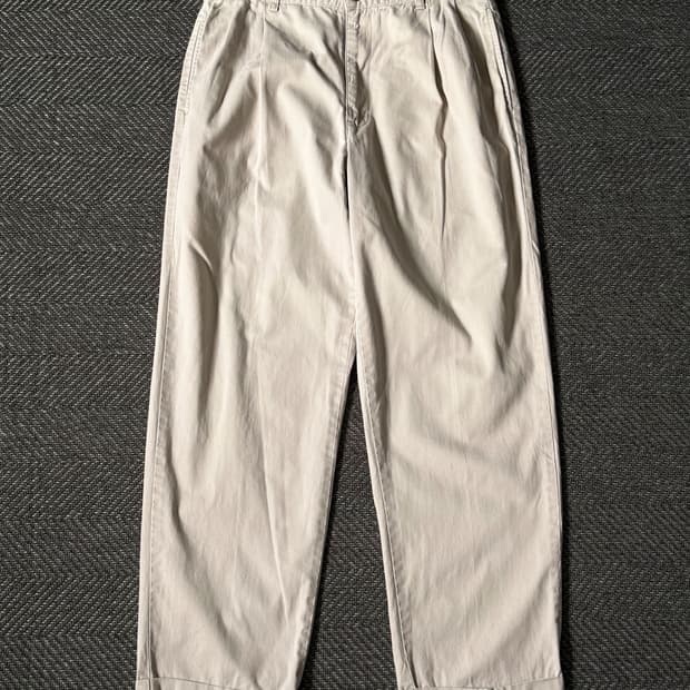 (33) 90s 폴로 랄프로렌 HAMMOND 더블 플리츠 치노팬츠