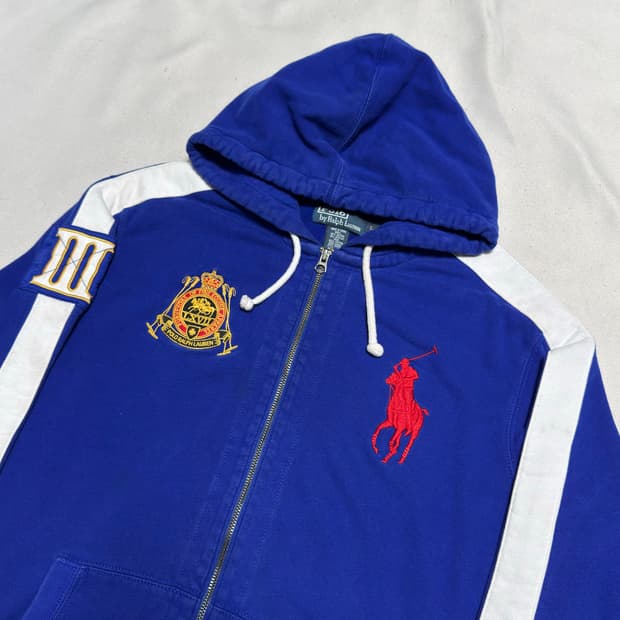 L 폴로랄프로렌 빅포니 후드집업