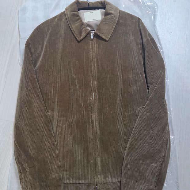 포터리 코듀로이 드리즐러 베이지 4사이즈