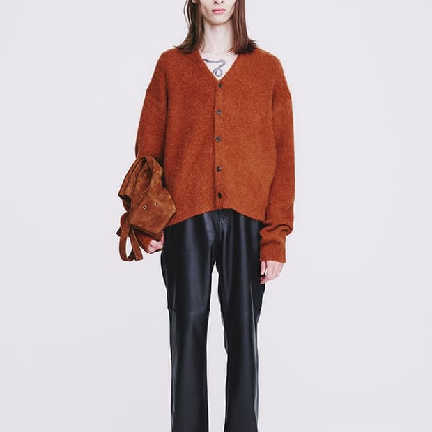 토니웩 모헤어 알파카 가디건