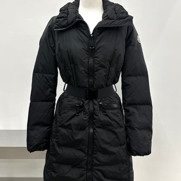 몽클레어 COBAYE 벨티드 롱패딩 