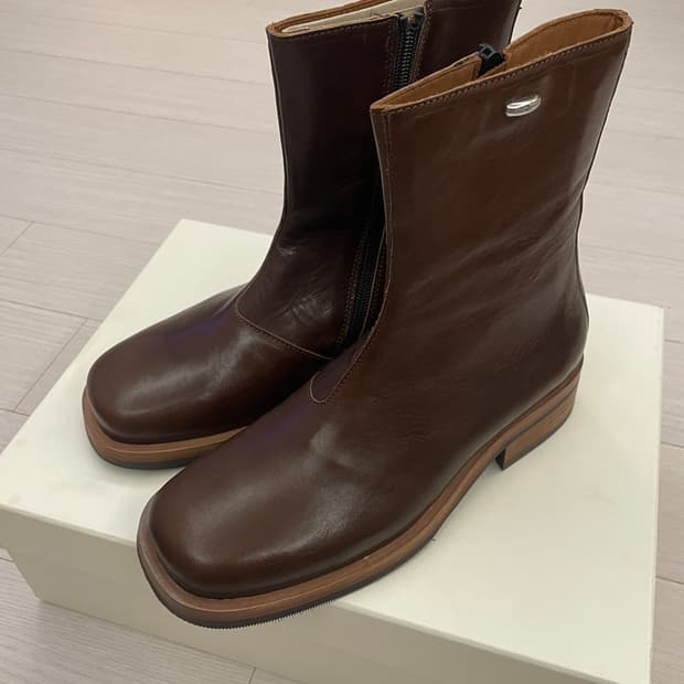 아워레가시 카미온 앵클부츠 브라운 38