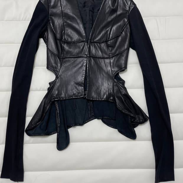 릭오웬스 aw05 “moog” 레더자켓