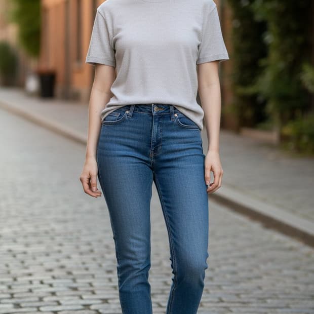 Massimo Dutti 텍스쳐 반팔 티셔츠 M