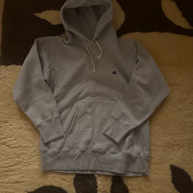 챔피온 블루택 리버스위브 후디 L