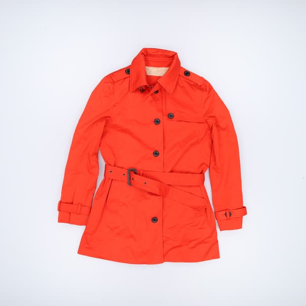 34 라코스테 여성 트렌치코트 0220H1