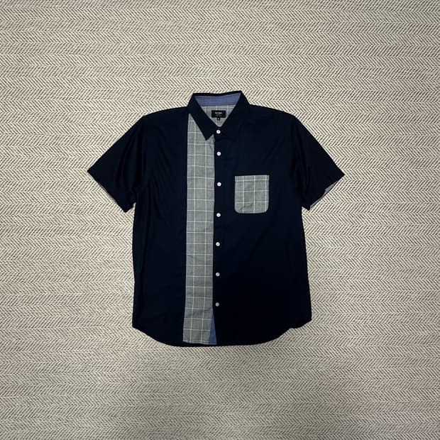 BEAMS mix shirt