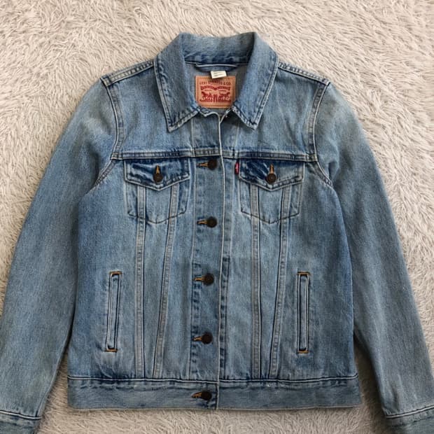 리바이스 청자켓 xs