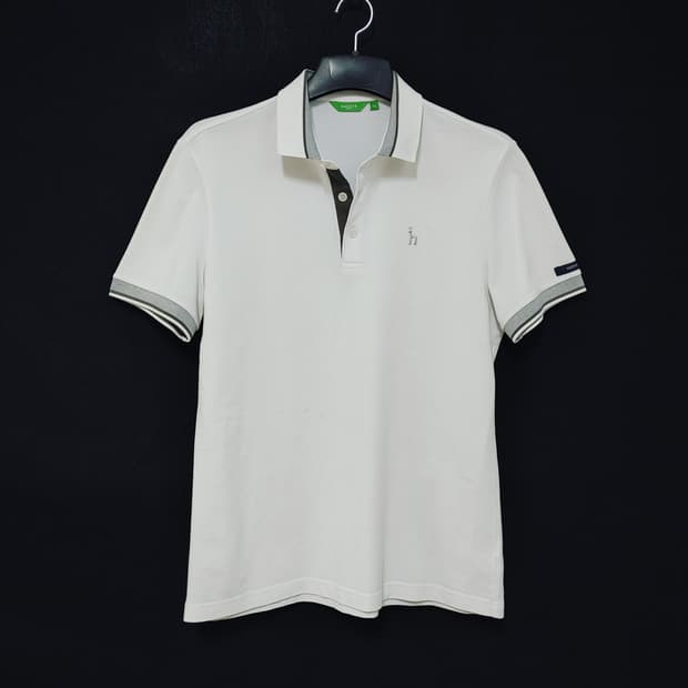 HAZZYS GOLF 헤지스골프 라인배색 반팔카라티