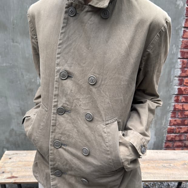 comme des garcons homme plus pea coat(L)