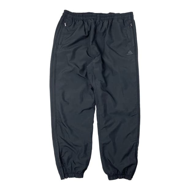 아디다스 삼선 트레이닝 패딩 바지 우븐 팬츠 블랙 95