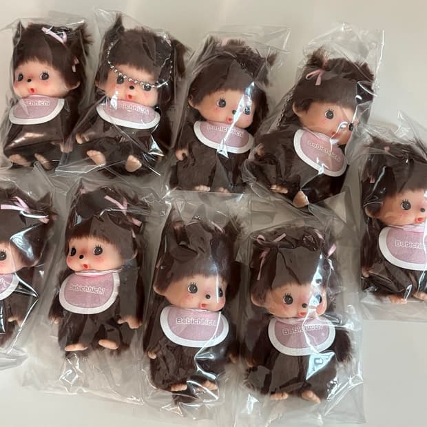 새상품 정품) 몬치치 베비치치 빅헤드 키링