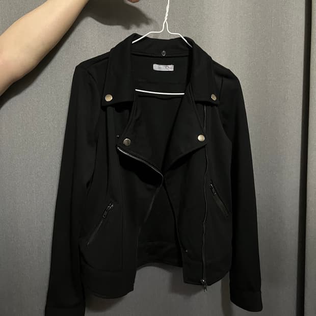 라이더무드 블랙자켓